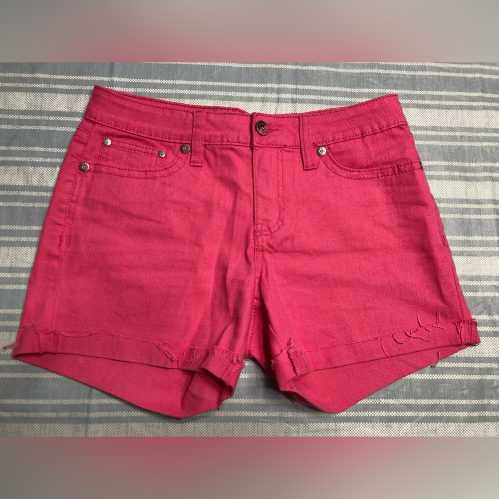 Royalty hot pink shorts.